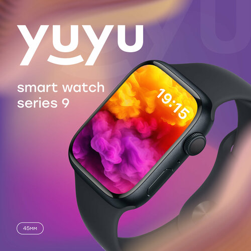 Смарт-часы Smart Watch Series 9 для мужчин и женщин с влагозащитой 1939200₽