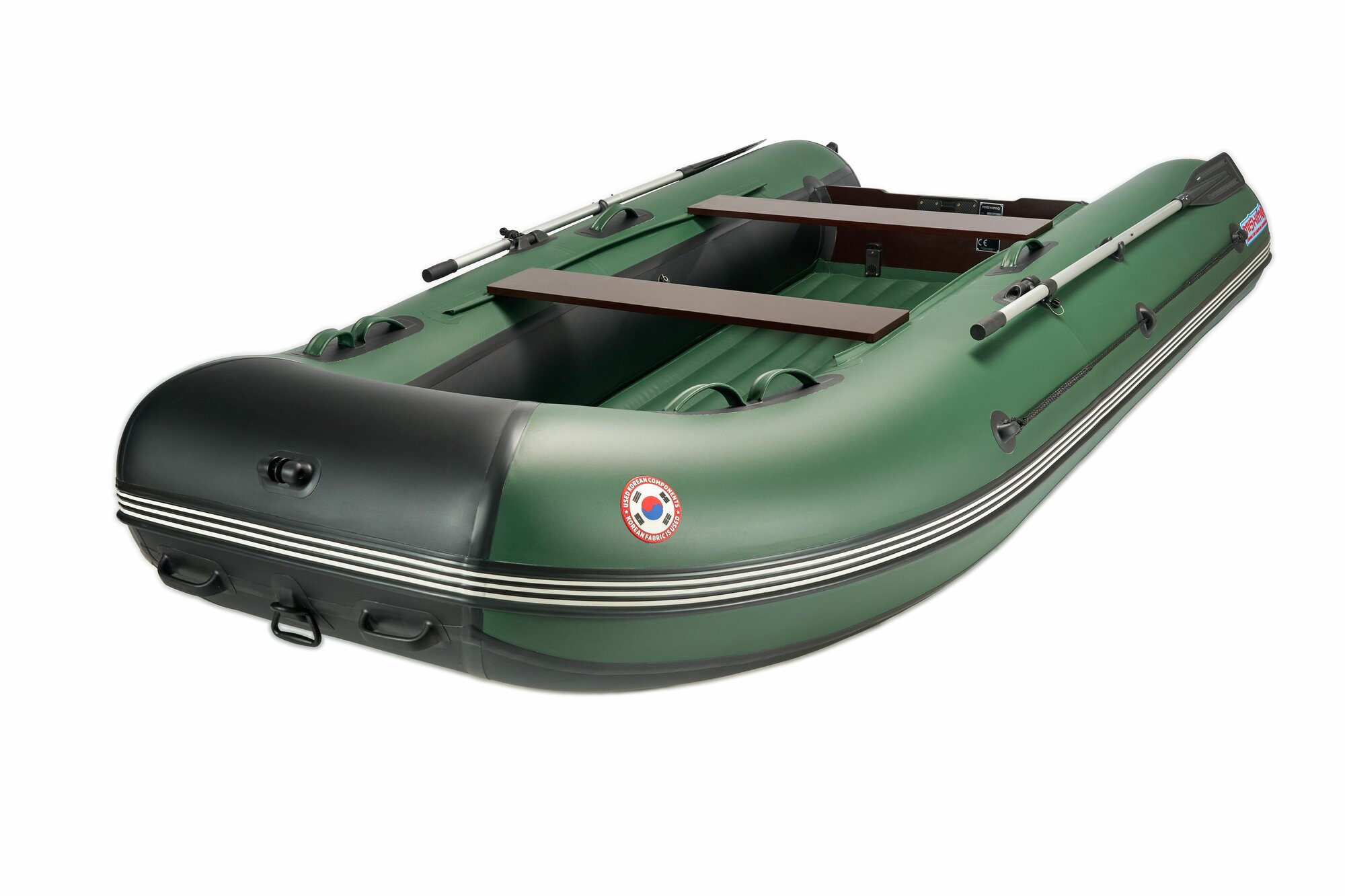 Лодка MISHIMO LITE 390 Зеленый Черный