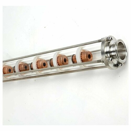 Колпачковая колонна на 2 дюймамедные колпачки 950000₽