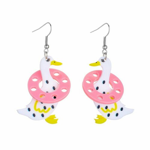 Серьги Bag & You, розовый