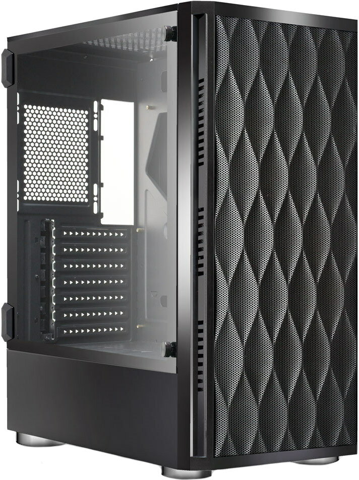 Корпус ATX MidiTower Ginzzu GL200