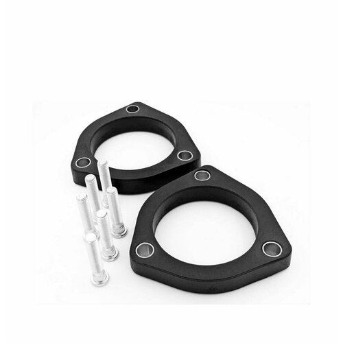 Проставки передних стоек Mitsubishi Lancer Evolution X CZ4A 2007-2017 резина 30мм, для увеличения клиренса 2шт. Clearance plus