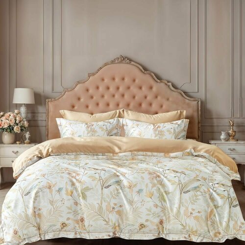 Комплект постельного белья BELLEHOME Моника евро 100 хлопок сатин 26610₽