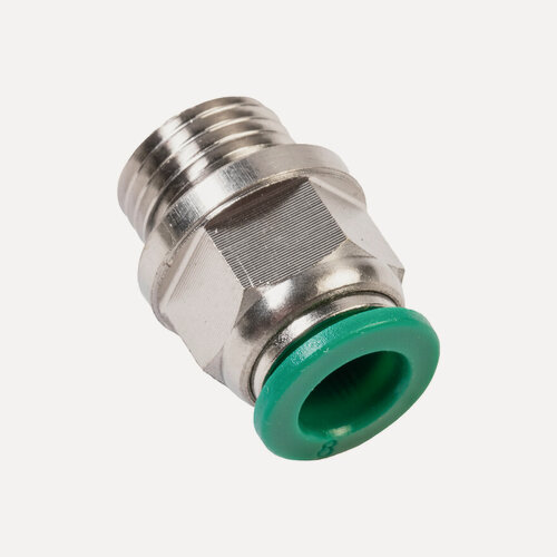 Изображение товара GARWIN PRO 808520-8-14-1 Фитинг цанговый М1/4" 8 мм, с уплотнением, металлический корпус