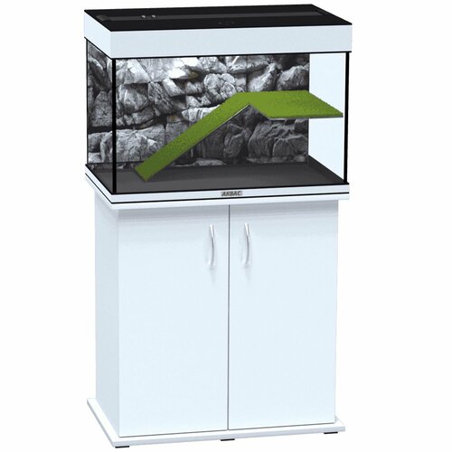 Аквариум для красноухой черепахи 100 литров с тумбой освещением и крышкой 664147 см Аквас 27824₽
