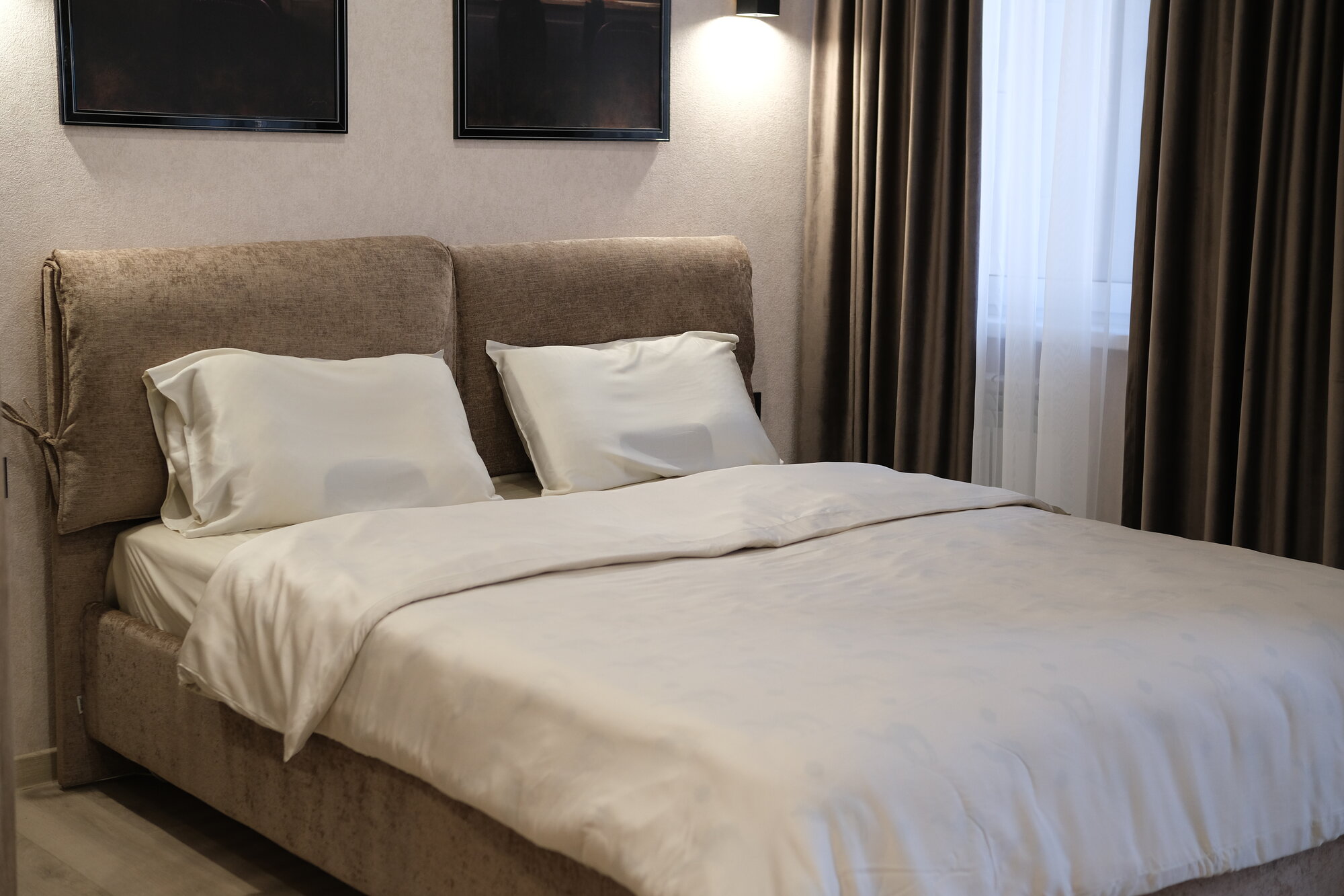 фото Комплект шелкового постельного белья "Tencel" евромакс