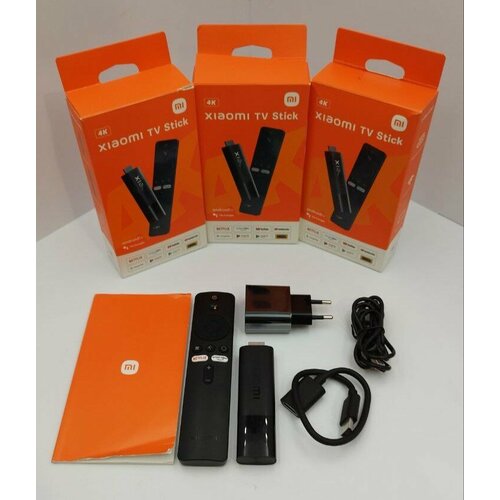 ТВ приставка Mi TV Stick 4k MDZ-27-AA Чёрный 513000₽