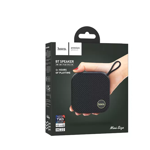 Портативная колонка Hoco с FM-радио и влагозащитным корпусом 855₽