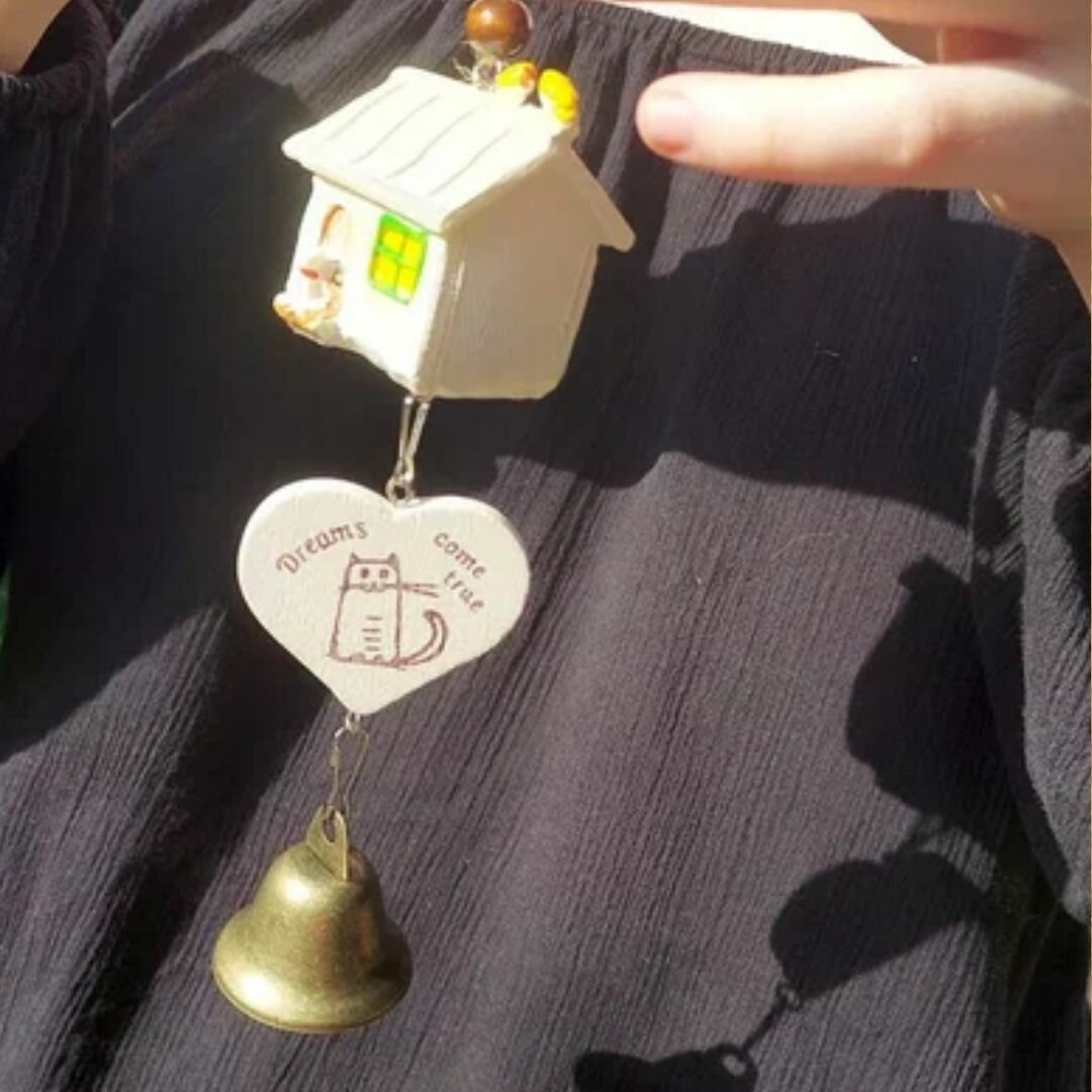 Колокольчик в сад в дом собака и кот — фото 1