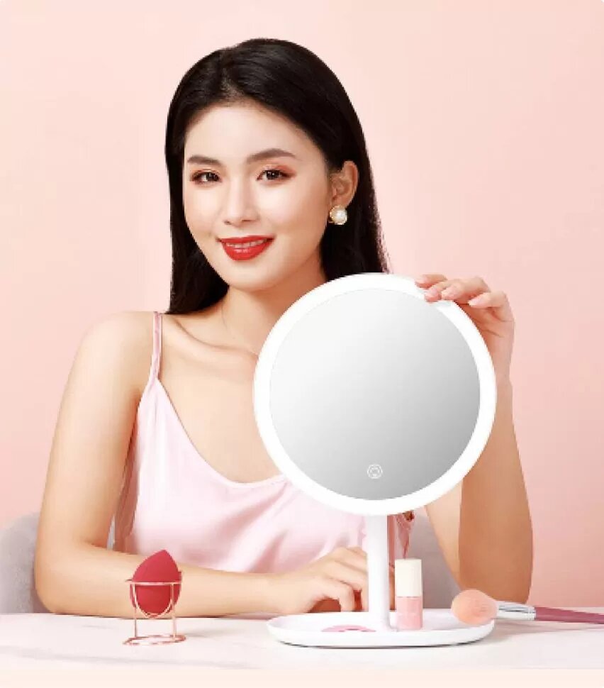 Зеркало Xiaomi Jordan & Judy LED Cosmetic Mirror (NV543) White