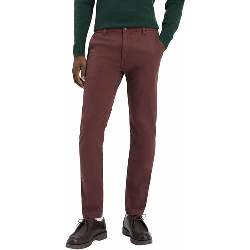 Брюки Levi's, размер 33/34, бордовый
