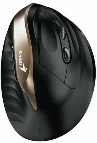 Мышь беспроводная вертикальная оптическая Genius Ergo 8250S (31030031400), черный