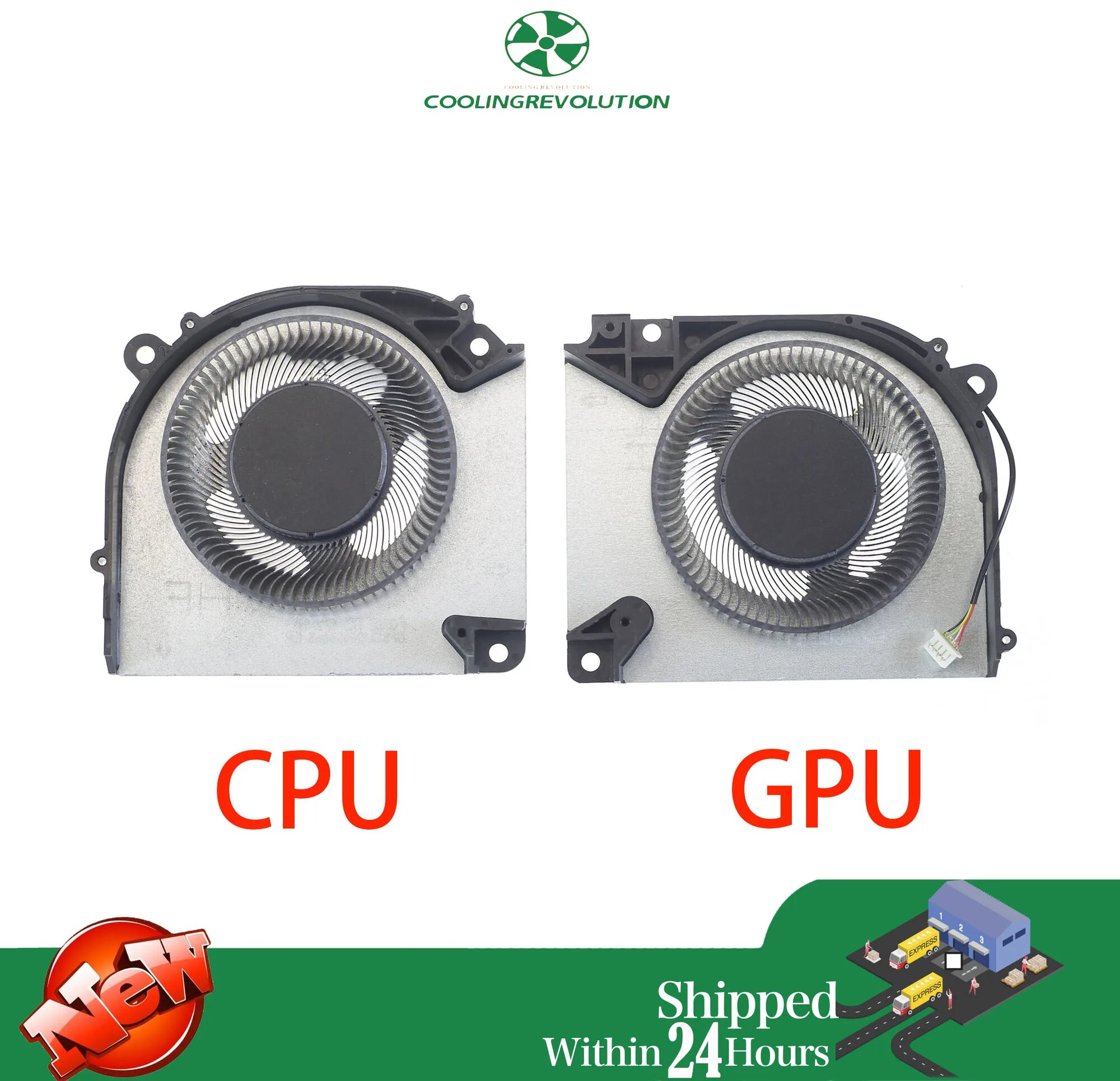 Охлаждающий вентилятор для ноутбука COOLING REVOLUTION DFSCL12E16486S DFSCL12E06486S, CPU Fan