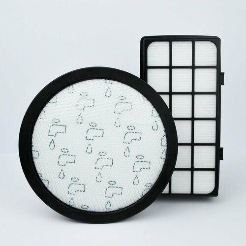 Комплект моющих фильтров для пылесосов Tefal TW7673 TW7695EA и др 1499₽