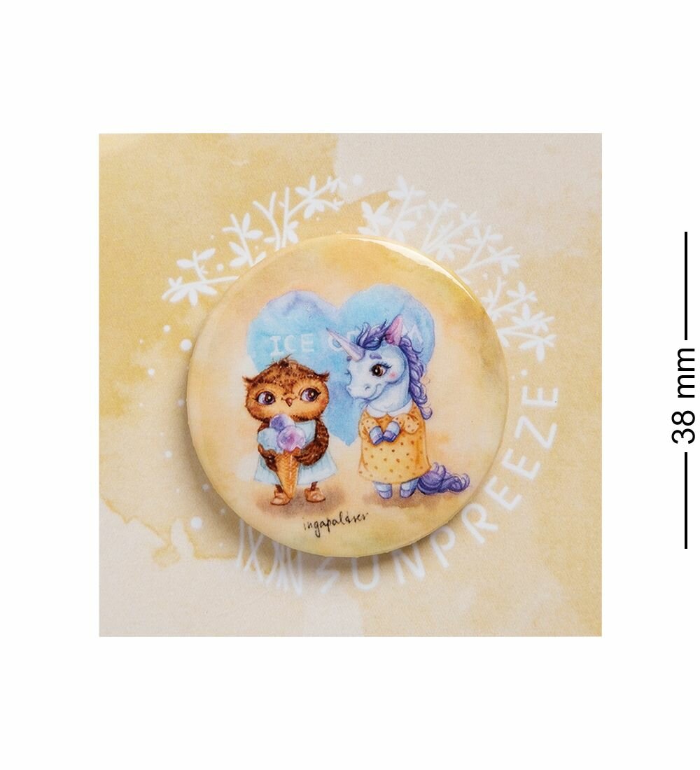 Значок Art East  разноцветный