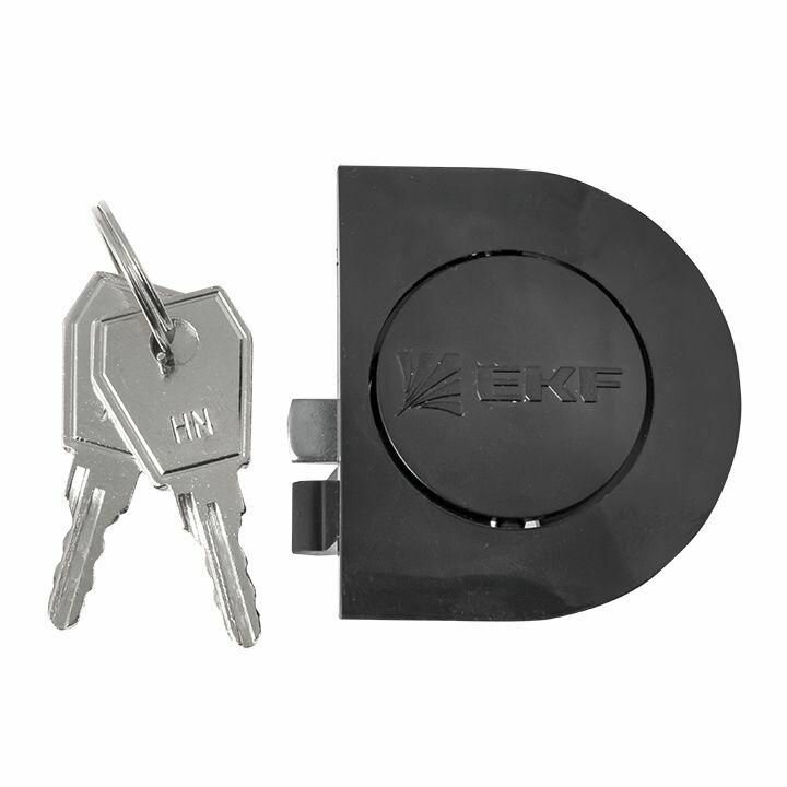 Замок пластиковый черный 30 32 16 13 IP31 PROxima EKF lock shrn ip31
