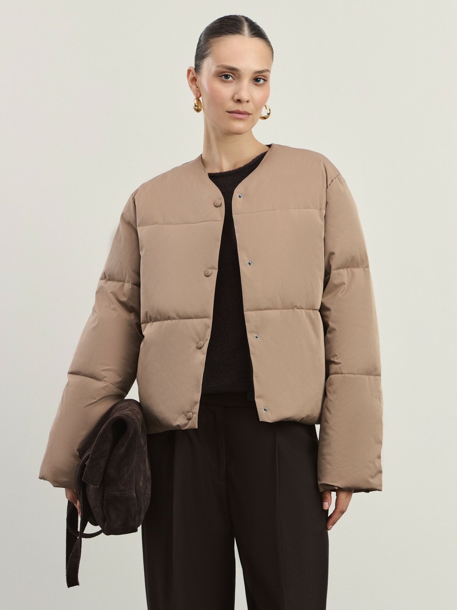 Куртка Zarina размер XS (RU 42)/170 тауп