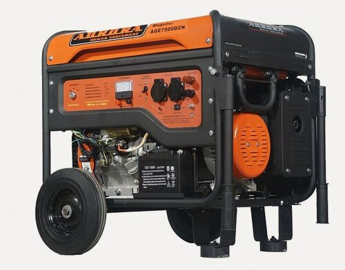 Изображение товара Бензиновый генератор Aurora AGE 7500 DZN с блоком автоматики