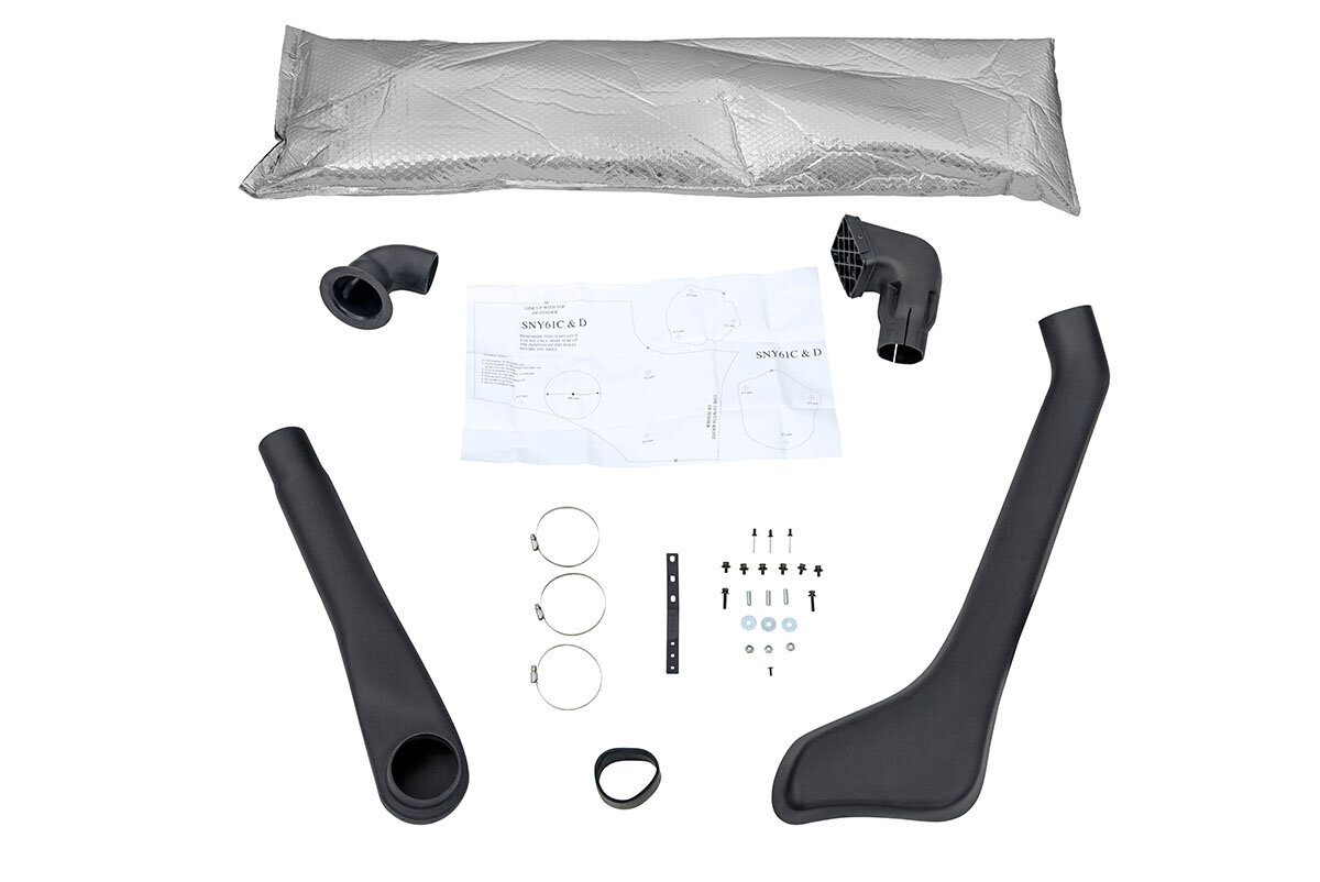 Шноркель для Nissan Patrol Y61 09/2004+ TD42 ZD30DDTI TB48E (SNY61D)