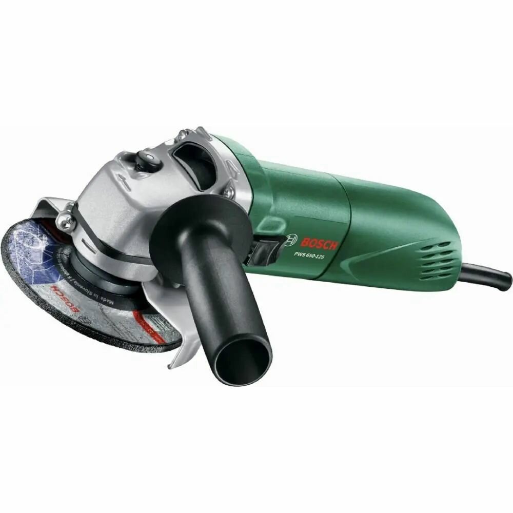 УШМ БОШ PWS 650-125, 2021563, 650 Вт, 125 мм