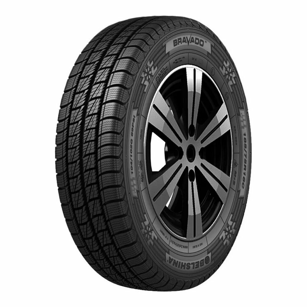 Шины зимние Белшина Бел-313 Bravado 215/75 R16 116/114 R Резина легковая отеч