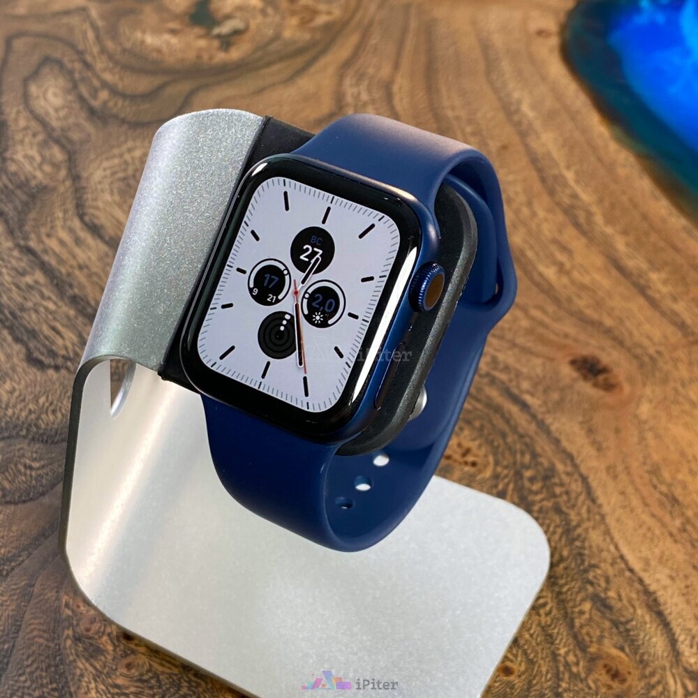 Смарт-часы APPLE Watch Series 6 40мм, синий / темный ультрамарин [mg143ru/a] - фото №7