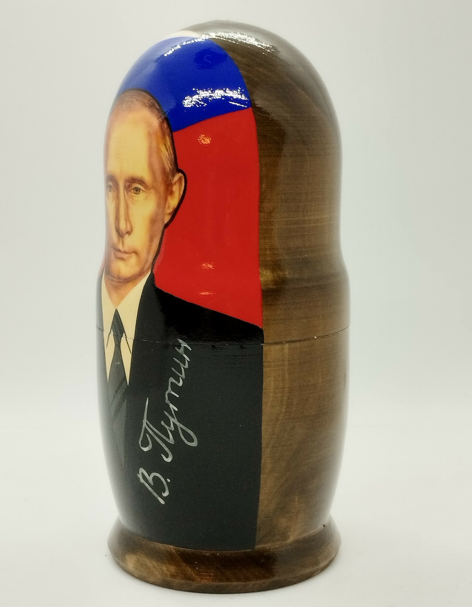 Матрешка 5 мест большая "президенты",(анфас) — фото 1