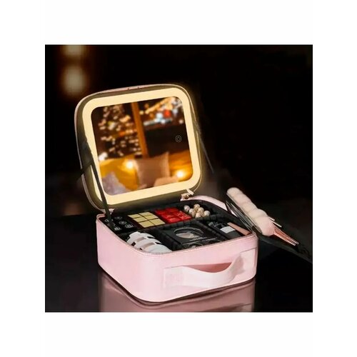 Бьюти-кейс Kamilla 15х34 см розовый 1779₽