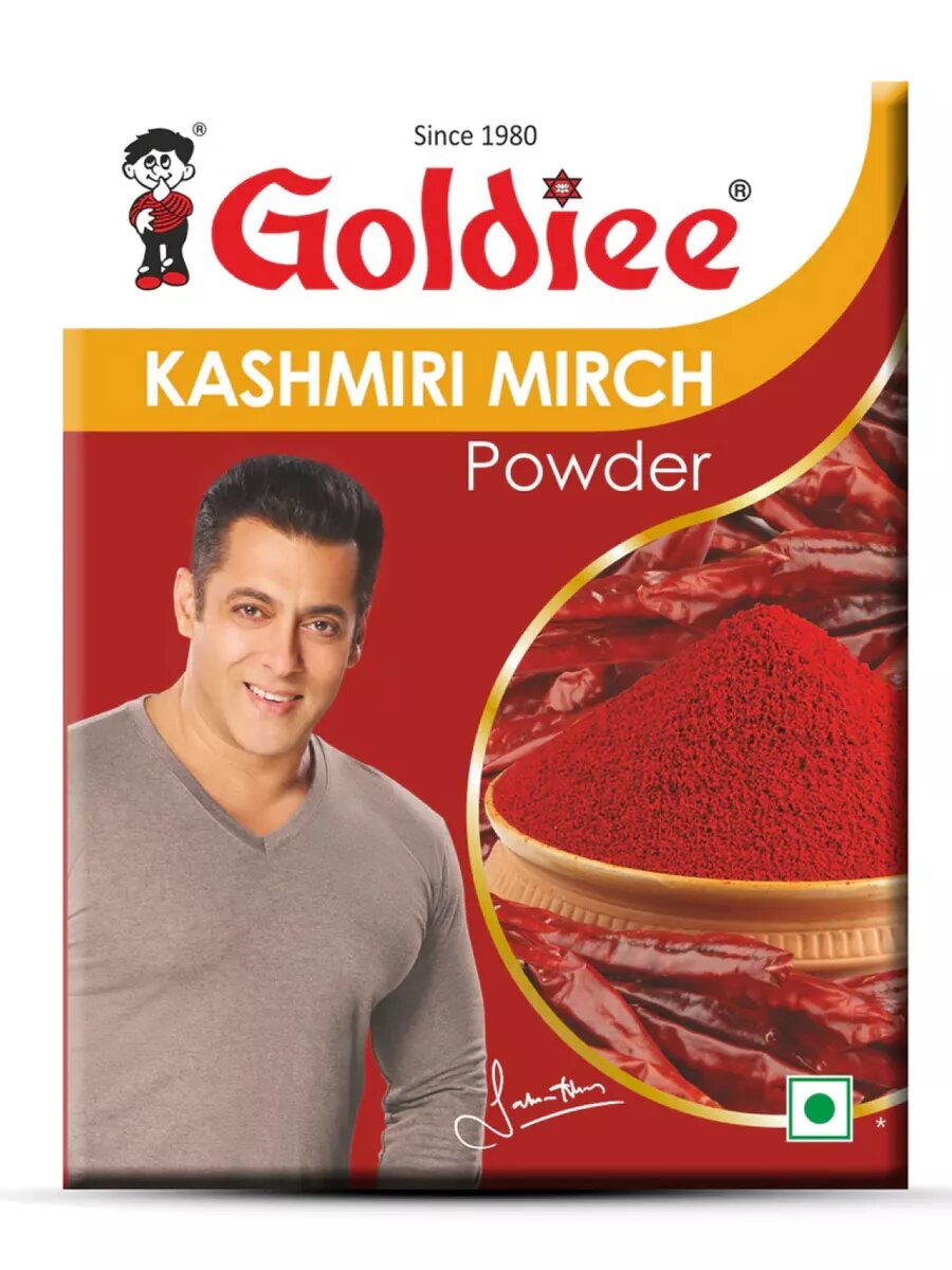 Красный перец кашмирский (Kashmiri mirch), 100 г