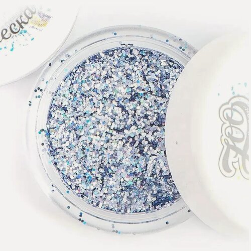 Изображение товара Глиттер голографический Магия Блеска Zoo Nail Art №1246 сиренево-голубой, 2 г