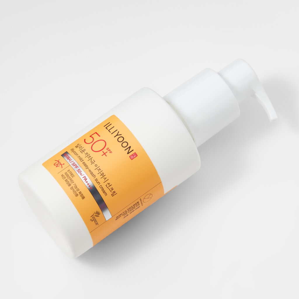 Солнцезащитный коем для лица и тела ILLIYOON mild easy-wash sun cream, 150 мл. — фото 1