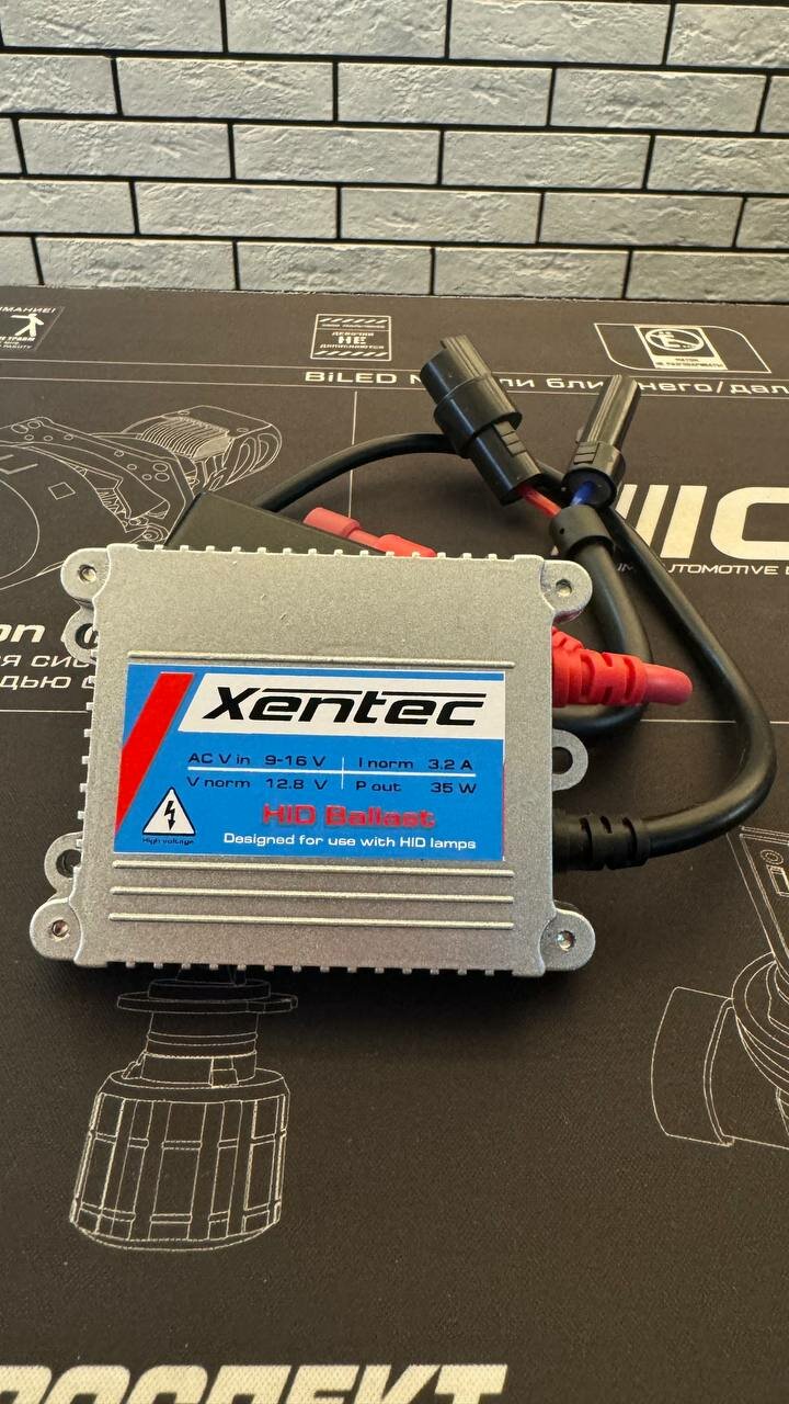 Блок розжига Xentec Slim для ксеноновой лампы AC 12V 35W разъём KET-01 (MTF Light)