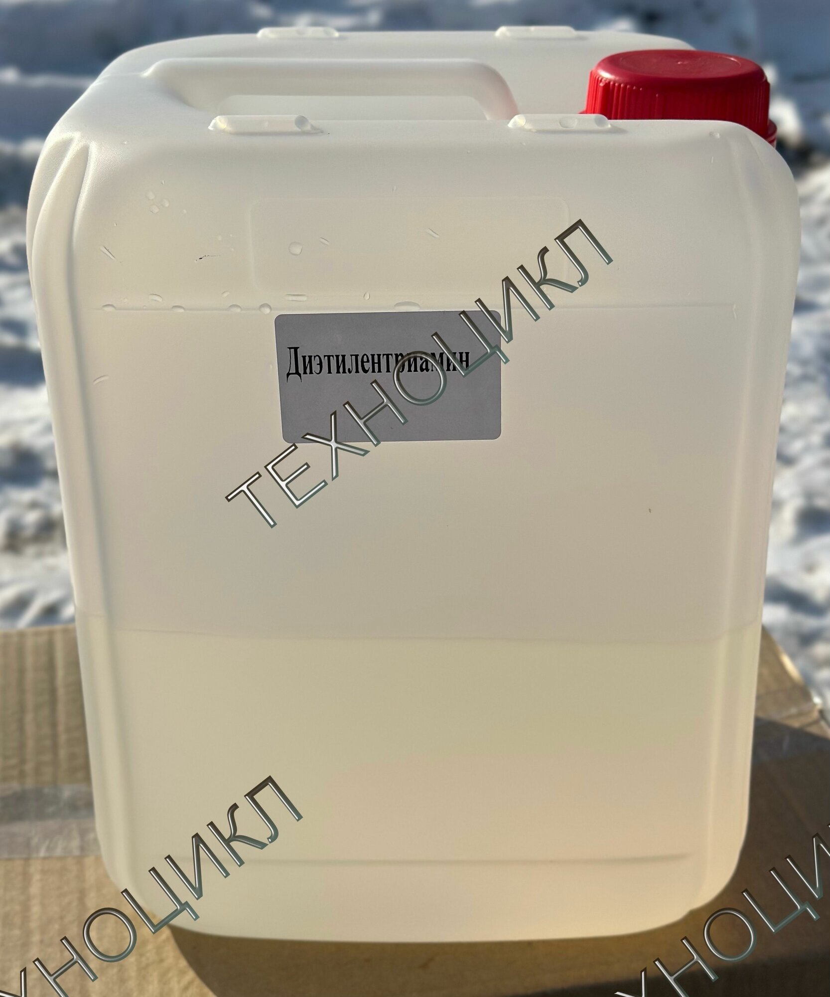 Диэтилентриамин технический DETA, химическое сырьё 5л — фото 1