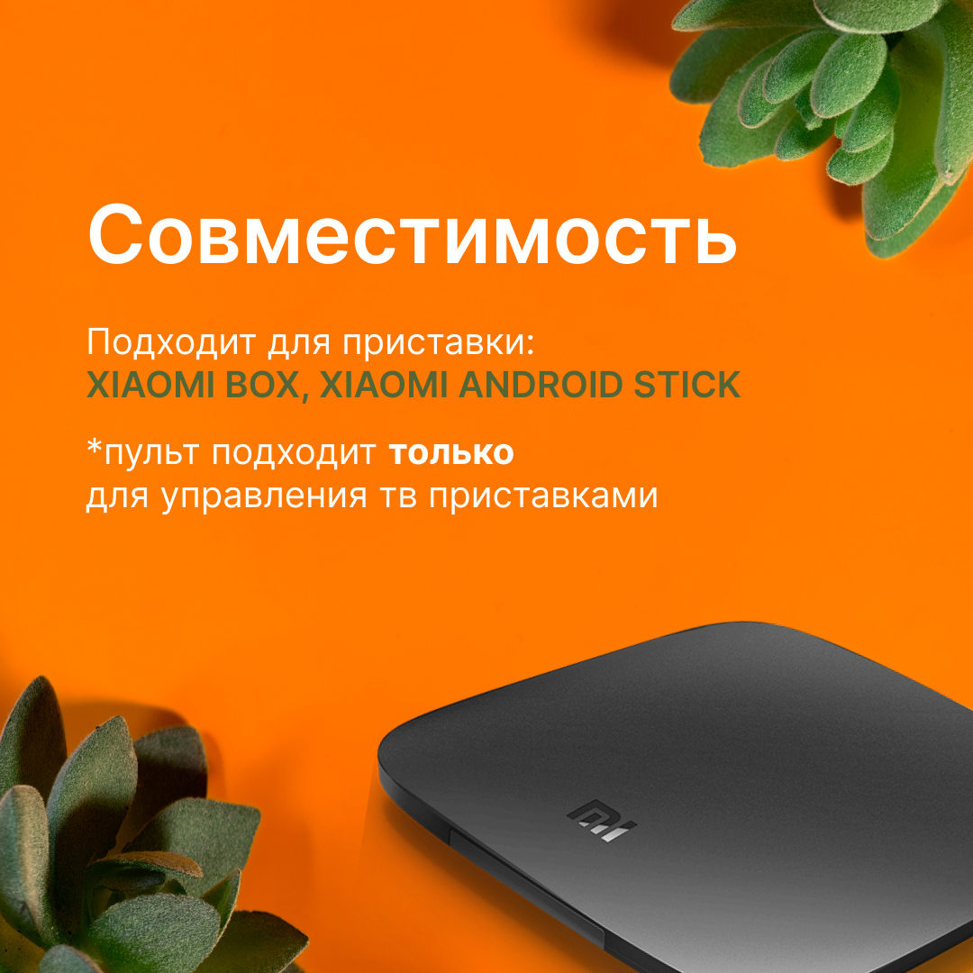 Универсальный голосовой пульт ДУ для приставок Xiaomi / (ресивера) Сяоми Ми Android TV Box / XMRM-M6 — фото 1