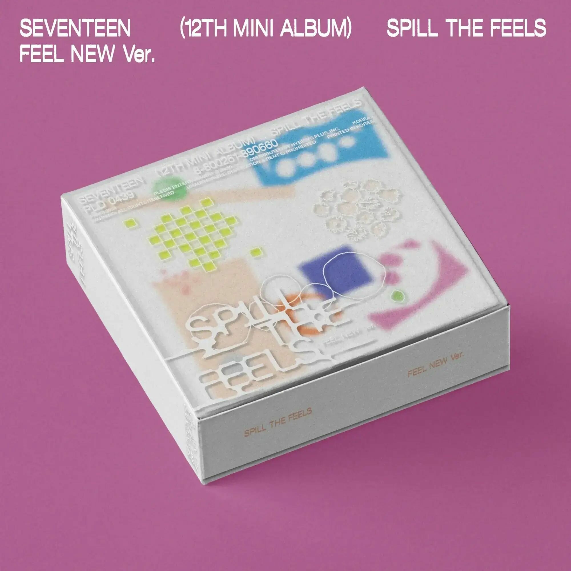 Альбом SEVENTEEN - 12th Mini Album SPILL THE FEELS