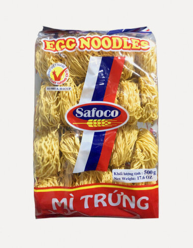 Изображение товара Лапша яичная Safoco тонкая 500 г, Вьетнам