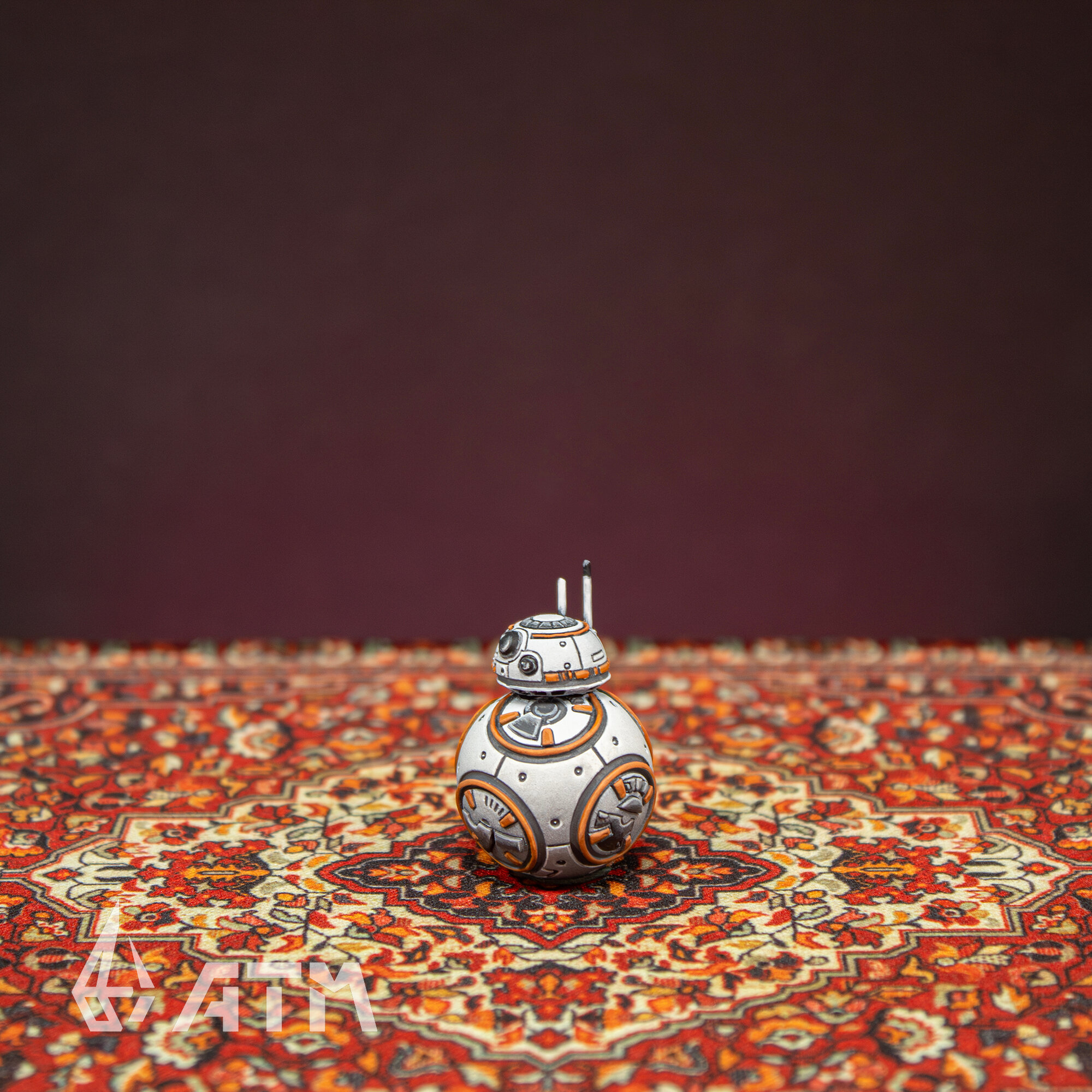 BB-8 дроид металлическая коллекционная фигурка в росписи Звёздные Войны Джедаи / BB-8 Star Wars Jedi