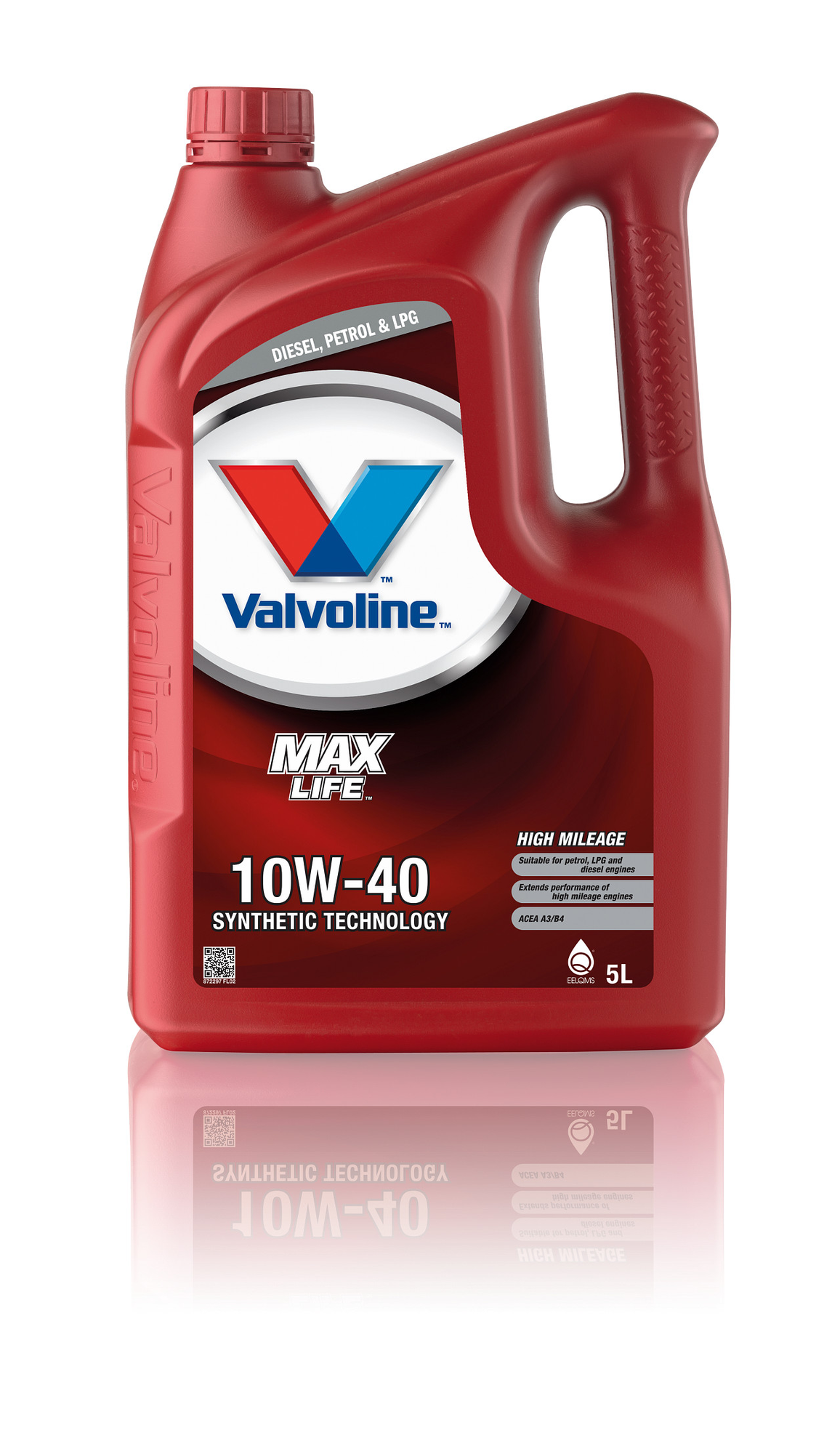 Моторное масло VALVOLINE MaxLife 10W-40 (5л) ACEA A3/ B4 872297
