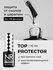 Топ Nail Republic Top Protector NR, без UV-фильтра, для маникюра,...