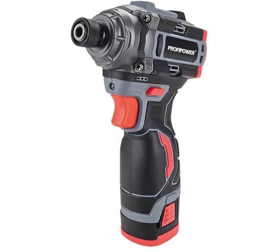 Аккумуляторный бесщеточный винтоверт ProfiPower BL-162, 16В, 160Нм, Li-ion 2шт, 2.0Ач, 3 скорости, З/У, кейс — фото 1
