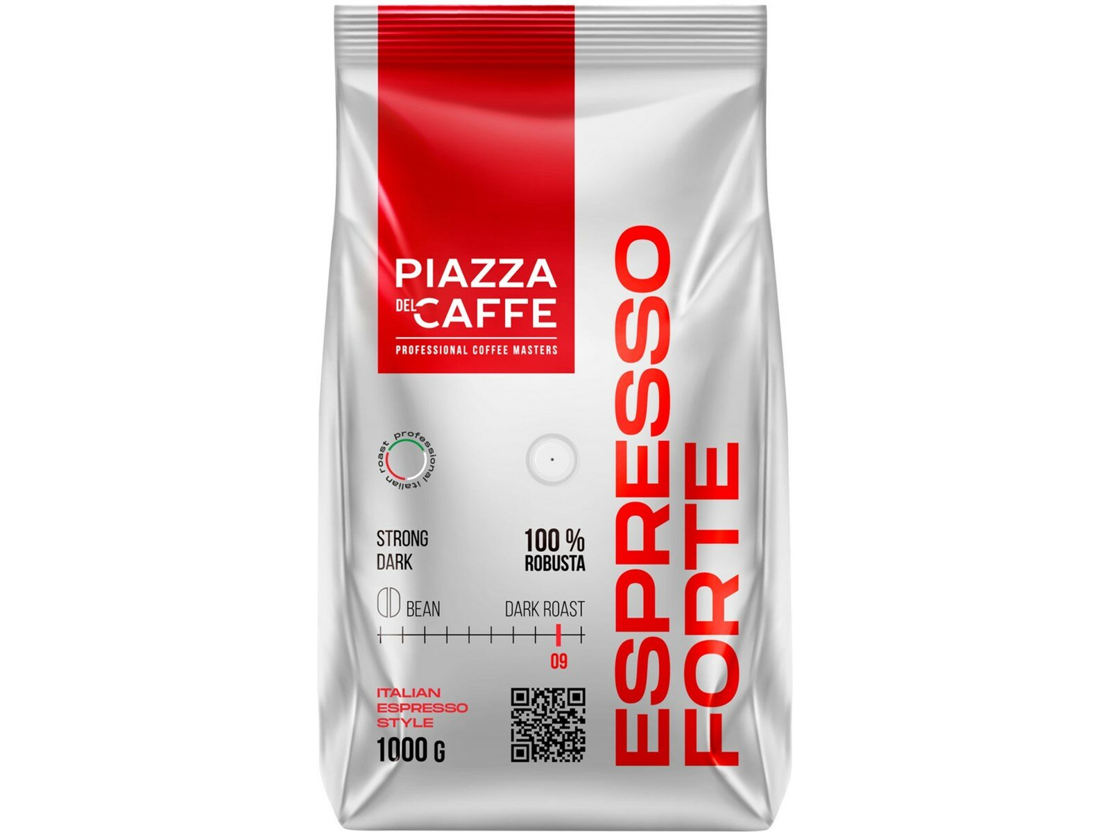 Кофе Piazza del Caffe Espresso Forte в зернах, 1кг