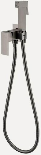 Изображение товара Смеситель встраиваемый с гигиеническим душем Grocenberg GB002BG Графит