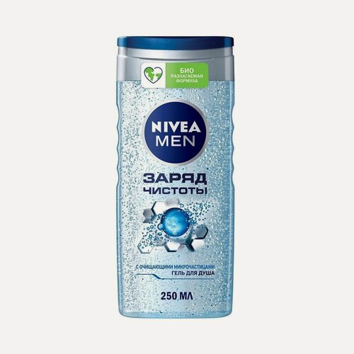 Изображение товара Мужской гель для душа NIVEA Men " " с очищающими микрочастицами 250мл