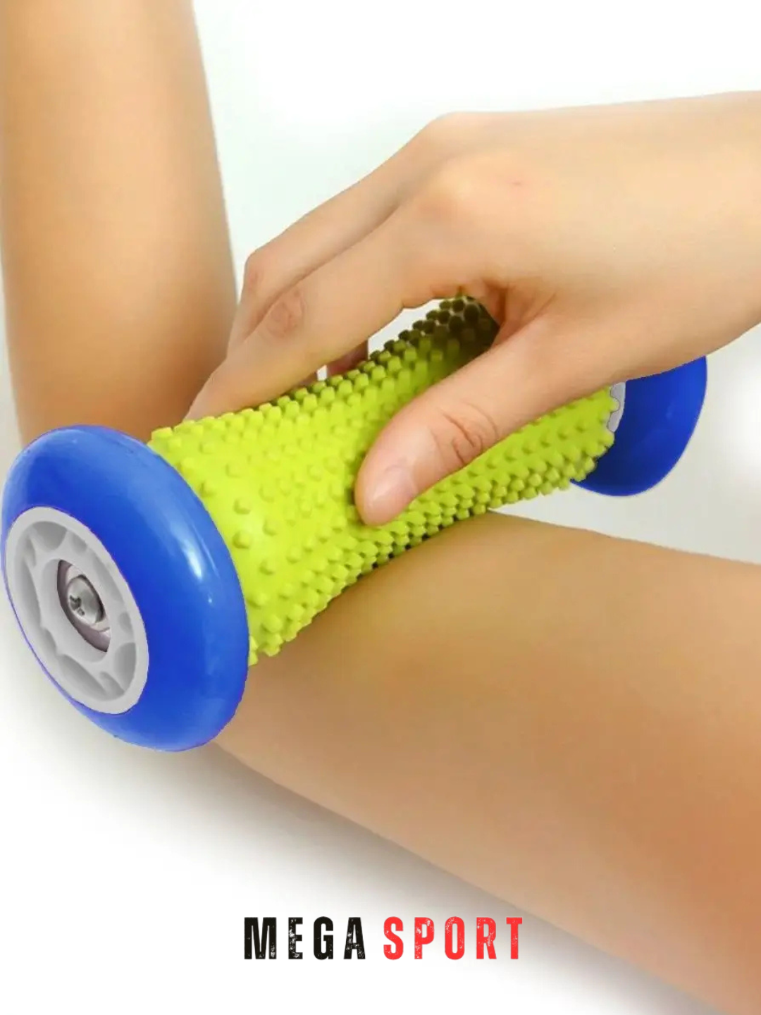 Массажный ролик универсальный для рук, стоп и шеи_KOK_YASHIL — фото 1