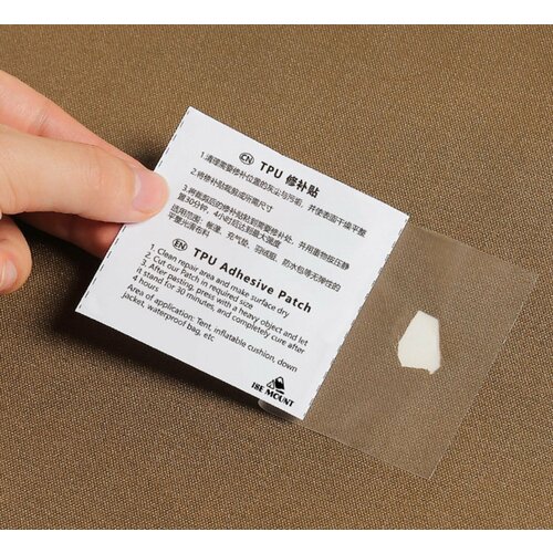 1шт, заплатка патч TPU самоклеящаяся для палатки и резиновых изделий