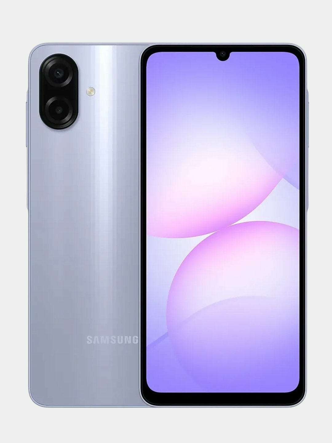 Смартфон Samsung Galaxy A07, 50 МП, PLS-дисплей, 5000 мА·ч, microSD до 1 ТБ, гарантия 1 год - Фиолетовый , 4/64 ГБ