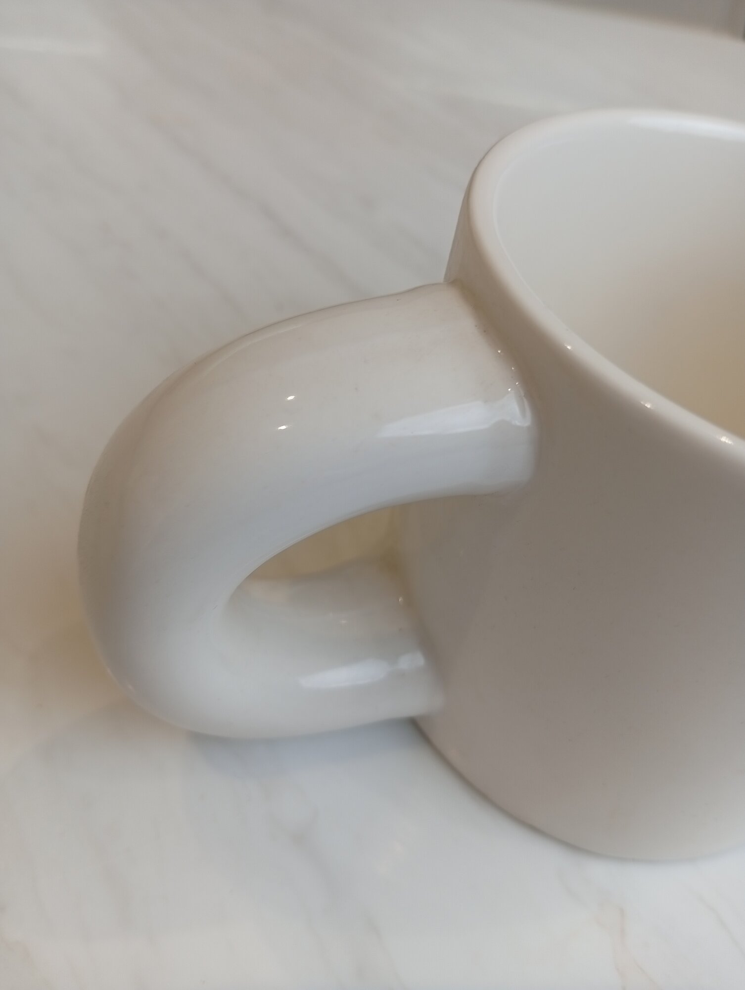 Кружка, фарфор, 300мл, с рисунком, мытьё в посудомойке, белая — фото 1