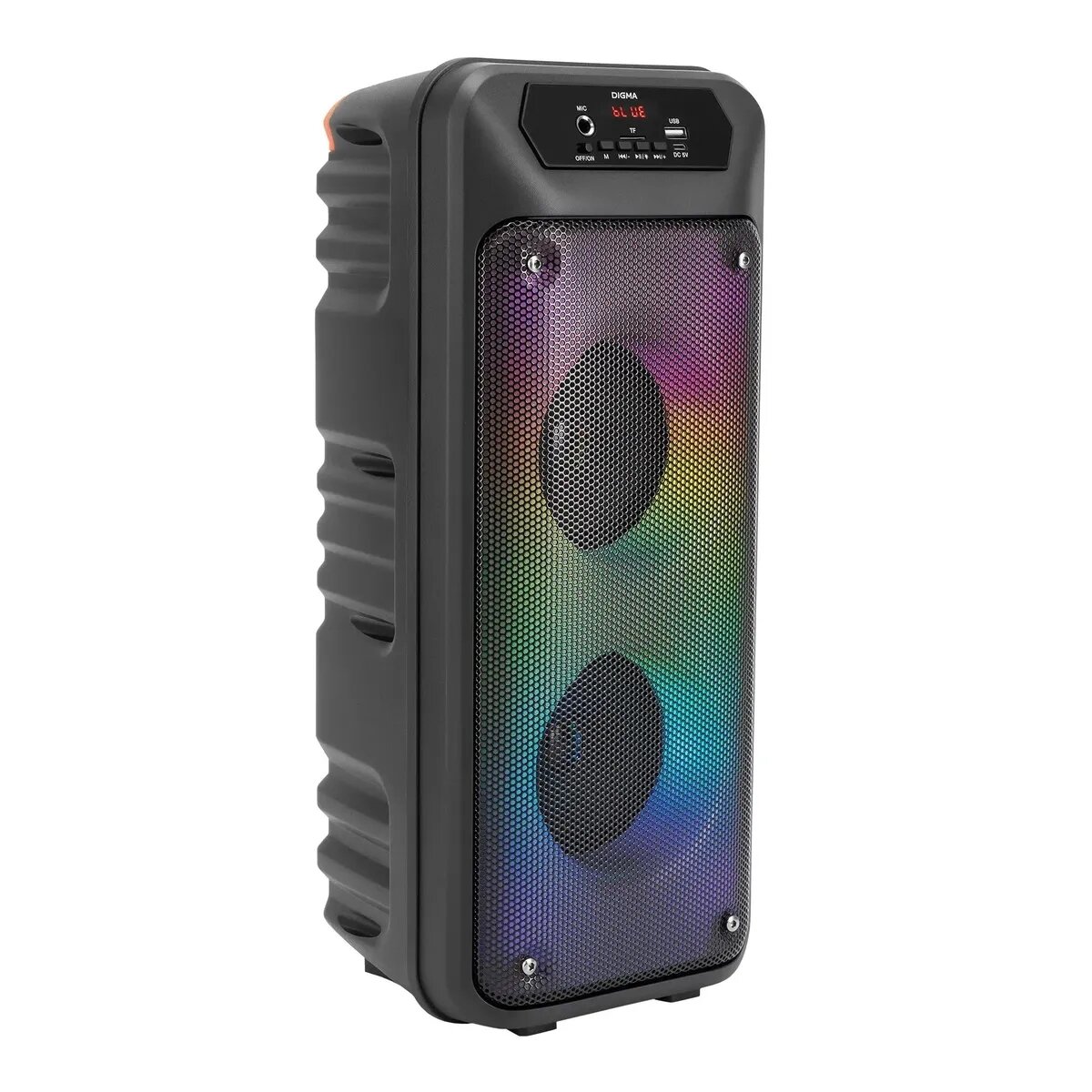 Минисистема Digma D-MC1705 черный 100Вт FM USB BT micro SD — фото 1