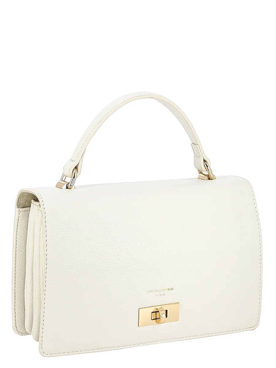 Сумка кросс-боди DAVID JONES, слоновая кость — фото 1