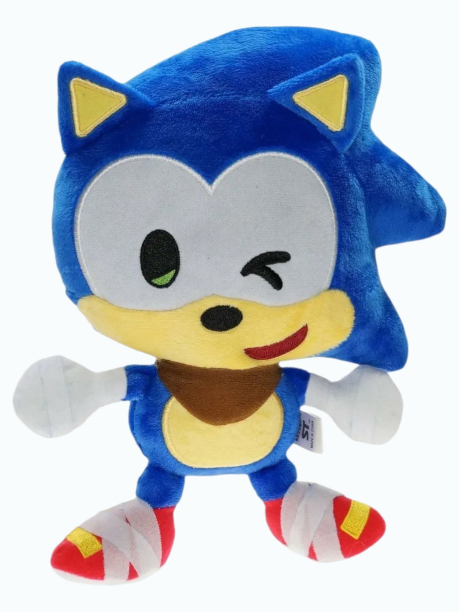 Мягкая игрушка Ежик Соник подмигивает (Sonic the Hedgehog) 25 см — фото 1